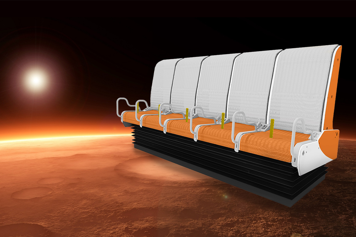 flyride flying theater custom seat design space theme