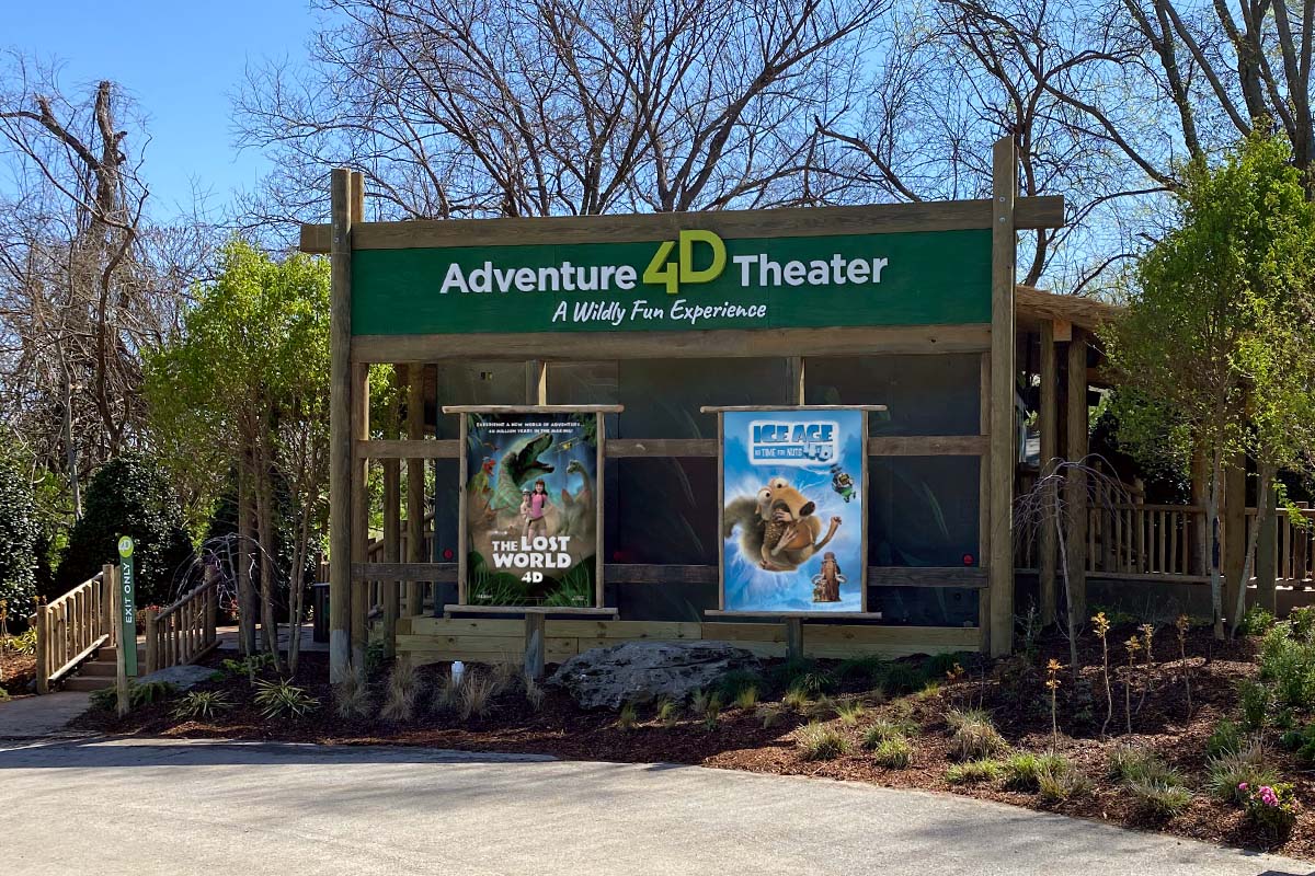 Nashville Zoo's New Adventure 4D Theater SimExIwerks Entertainment